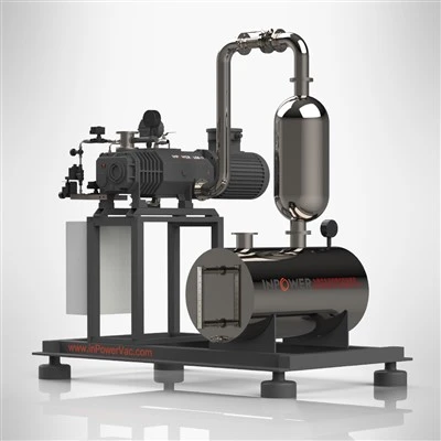 Tørvakuumpumpesystem